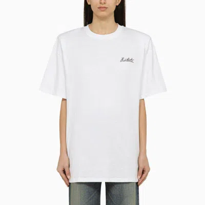 Shop Rotate Birger Christensen Rotate T-shirts & Tops In White