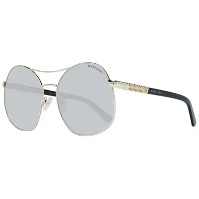 Marciano By Guess Gold Women Sunglasses In Gold