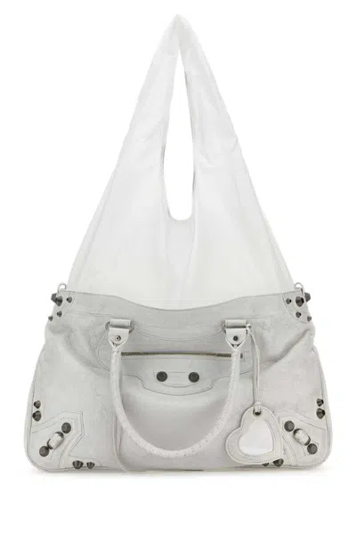 Shop Balenciaga Handbags. In White