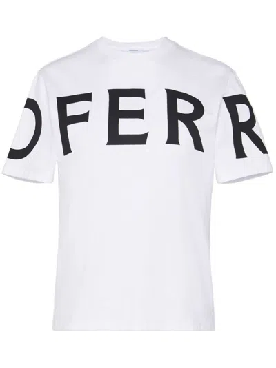 Shop Ferragamo T-shirts & Tops In White