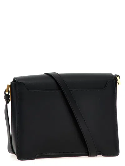 Shop Marni 'trunkaroo' Medium Shoulder Bag In Black