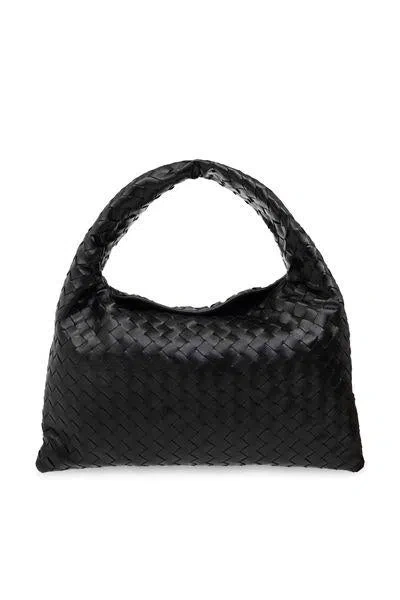 Shop Bottega Veneta Mini Handbag With Intrecciato Motif In Black