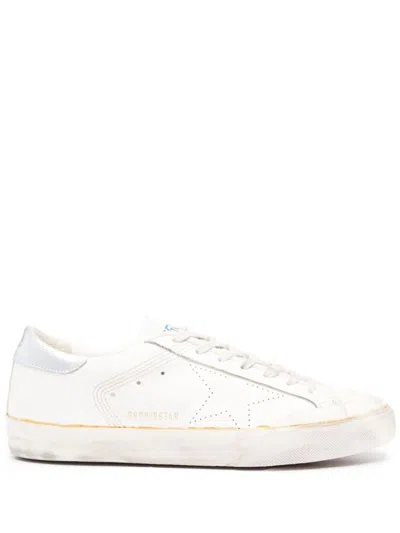 Shop Golden Goose Sneakers In White