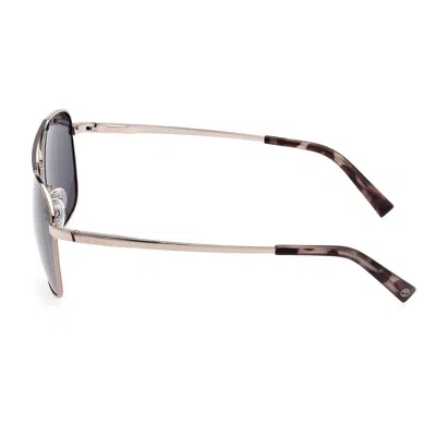 Shop Timberland Sunglasses In Ruthenium