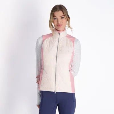 Zero Restriction Tess Vest In Alabaster