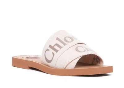 Shop Chloé Chloè Sandals In Beige