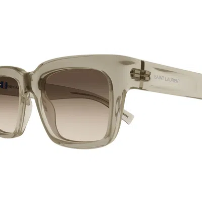Saint Laurent Eyewear Sunglasses In Yellow