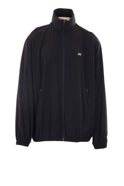 Balenciaga Men Sport Jacket In Black