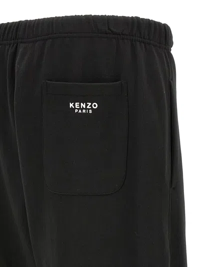 Shop Kenzo Trousers In Black