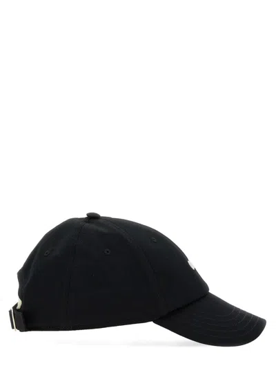 Off-white Logo-embroidered Baseball Cap With Curved Peak In Black