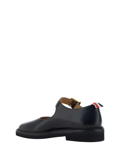 Shop Thom Browne Lace Up In Black