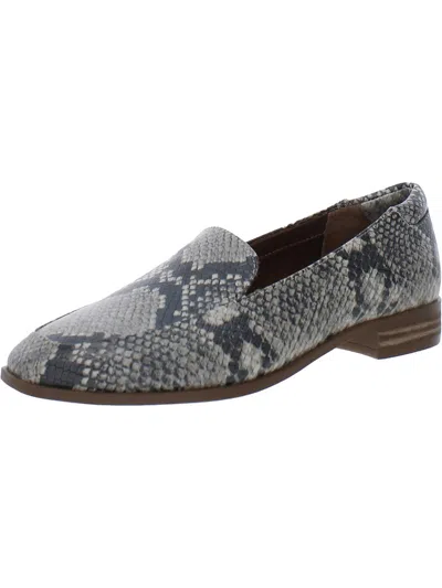 Franco Sarto Womens Faux Leather Flat Loafers In Multi