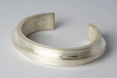 Shop Parts Of Four Ultra Reduction Ridge Bracelet (15mm, Ma) In Matte Silver
