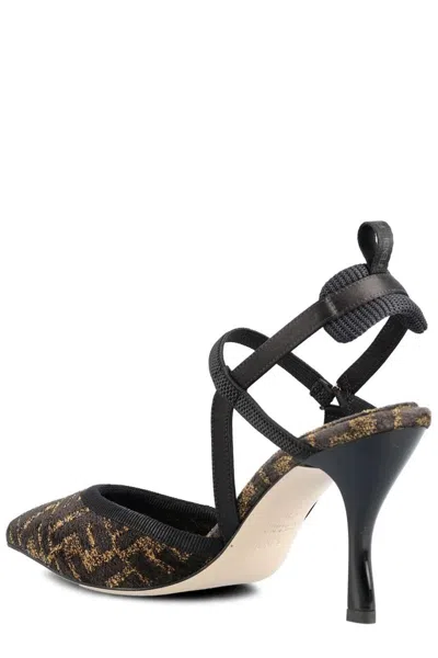 Shop Fendi Pumps In Black