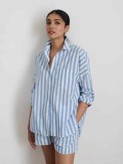 ALEX MILL JO SHIRT IN POSITANO STRIPE 