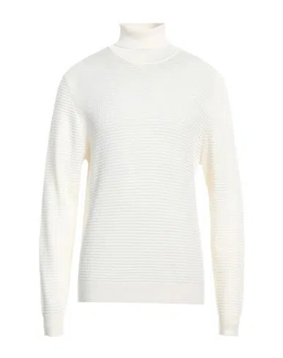 Jeordie's Man Turtleneck Lilac Size 3xl Merino Wool In White