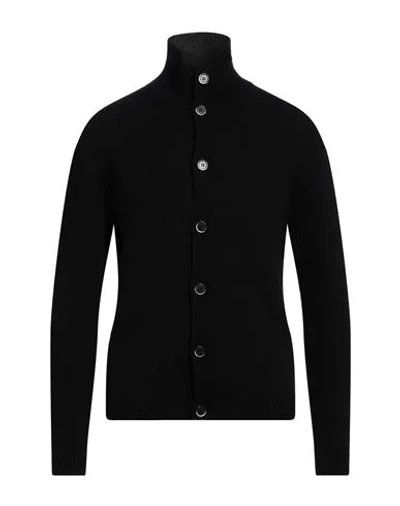 Barena Venezia Barena Man Cardigan Black Size M Wool, Polyamide In Black