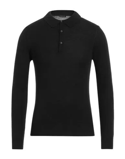Retois Man Sweater Black Size S Merino Wool In Black