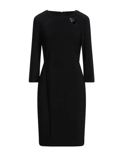 Joseph Ribkoff Woman Mini Dress Black Size 10 Polyester, Elastane In Black