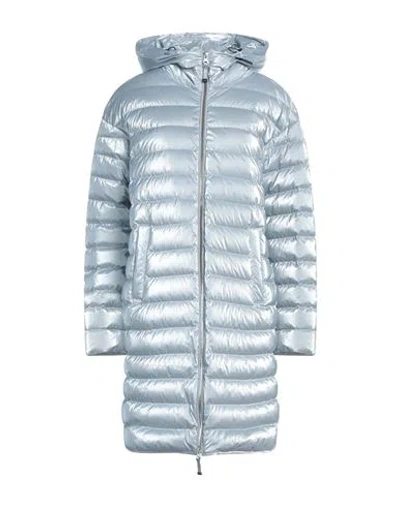 Shop Parajumpers Woman Puffer Sky Blue Size M Polyamide