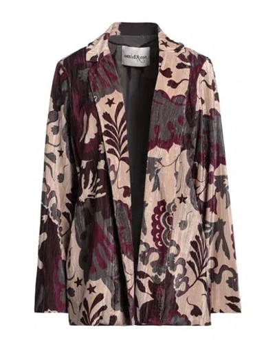 Ottod'ame Woman Jacket Sand Size 10 Polyester In Beige