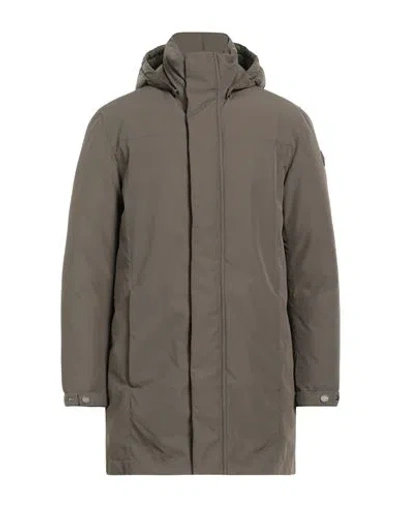 Colmar Man Coat Khaki Size 44 Polyester, Polyamide In Beige