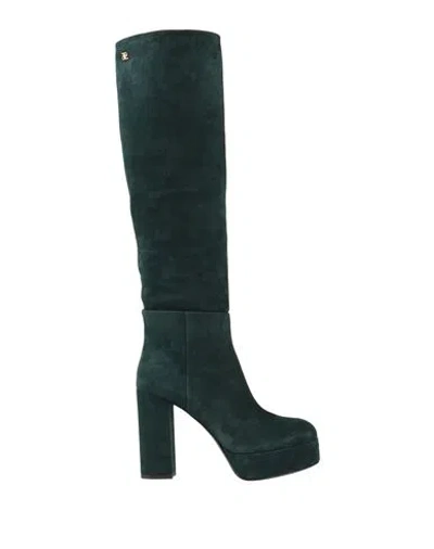 Fabi Woman Boot Emerald Green Size 7.5 Leather