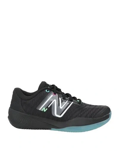 New Balance Woman Sneakers Black Size 7.5 Textile Fibers In Black