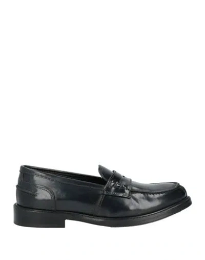 Veni Shoes Woman Loafers Black Size 8 Leather In Black