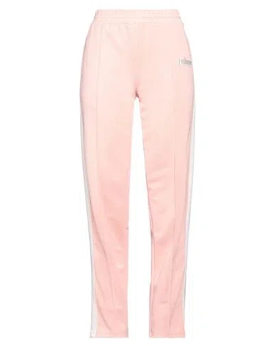 Prince X Sporty & Rich Woman Pants Light Pink Size L Polyester, Cotton In Pink