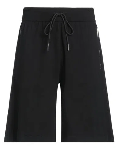 Iceberg Man Shorts & Bermuda Shorts Black Size S Cotton, Polyamide, Elastane In Black