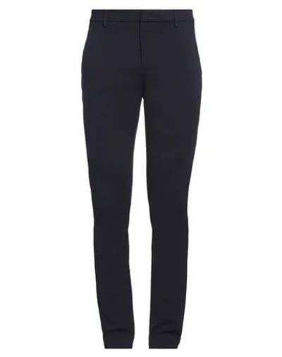Dondup Man Pants Midnight Blue Size 33 Viscose, Polyamide, Elastane In Blue