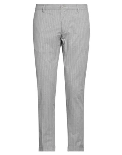 At.p.co At. P.co Man Pants Grey Size 34 Cotton In Grey