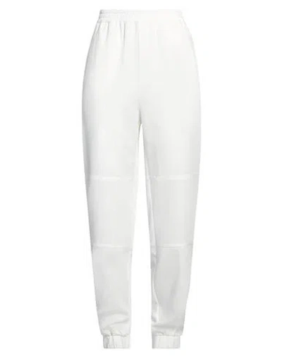Roberto Collina Woman Pants White Size S Polyester, Elastane In White