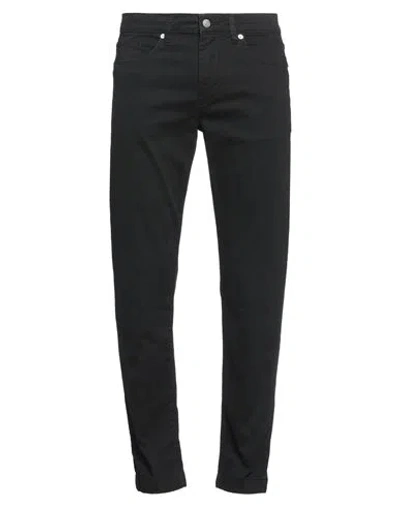 Hamaki-ho Man Pants Black Size 38 Cotton, Elastane In Black