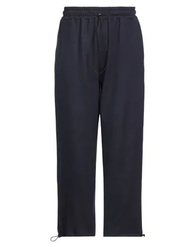 Costumein Man Pants Midnight Blue Size Xl Virgin Wool, Polyamide In Blue