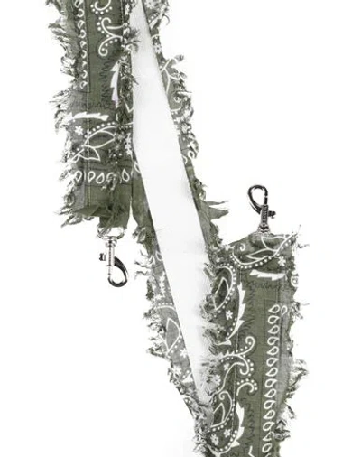 Mia Bag Woman Bag Strap Military Green Size - Cotton In Green