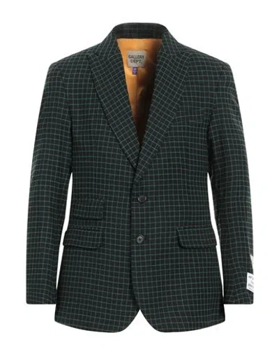 Gallery Dept. Man Blazer Black Size 42 Wool In Black