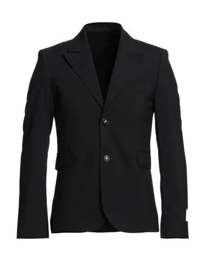 Zadig & Voltaire Man Blazer Black Size 44 Wool In Black