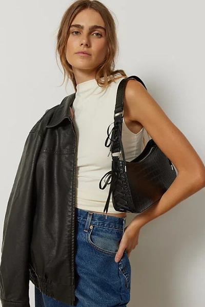 Kimchi Blue Kez Laced Bag In Black, Women's At Urban Outfitters In Black