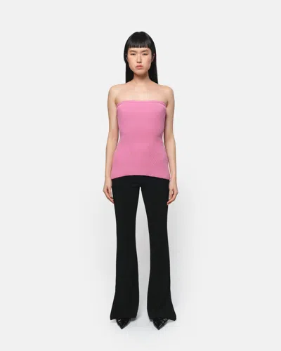 Apparis Ribbed-knit Bandeau Top