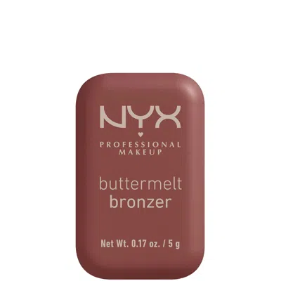 Nyx Professional Makeup Buttermelt Powder Bronzer 12h Wear Fade & Transfer Resistant (various Shades) - Butta Dayz In Butta Dayz