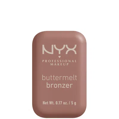 Nyx Professional Makeup Buttermelt Powder Bronzer 12h Wear Fade & Transfer Resistant (various Shades) - All Butta'd Up In All Butta'd Up