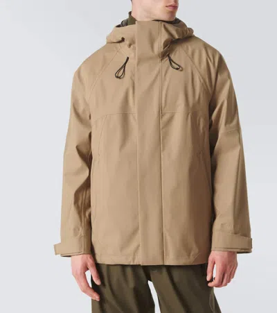 Loro Piana Wool-blend Technical Jacket In Beige