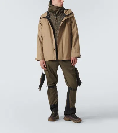 Loro Piana Wool-blend Technical Jacket In Beige