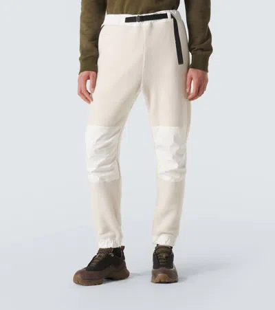 Loro Piana Cashmere And Technical Sweatpants In White