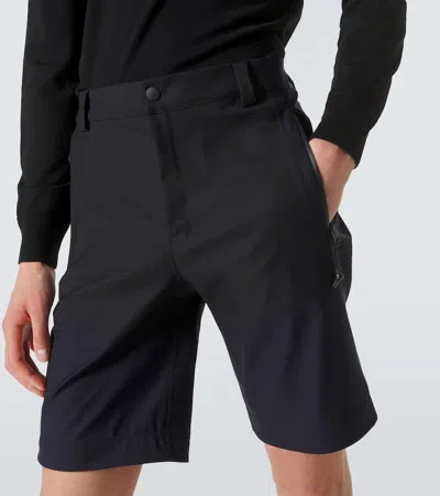 Loro Piana High-rise Wool-blend Track Pants In Black
