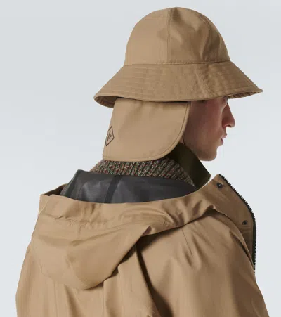 Loro Piana Wool-blend Technical Bucket Hat In Beige