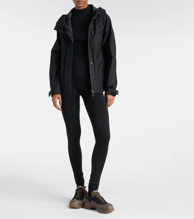 Loro Piana Ribbed-knit Silk-blend Sweater In Black