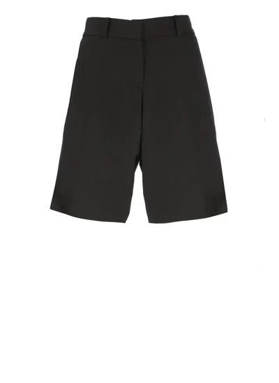Shop Casablanca Casablanc Tailored Shorts In Black